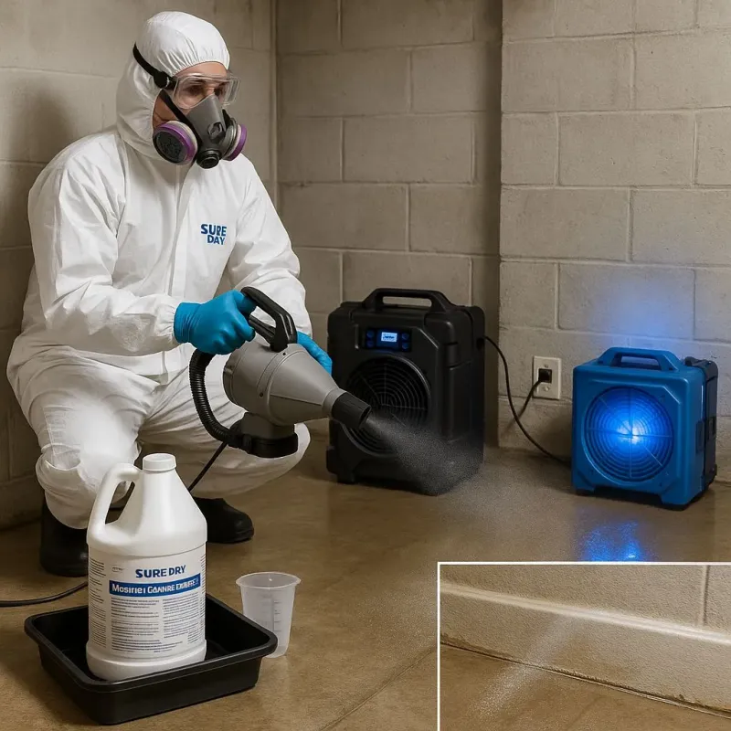 Sanitization and Odor Removal process in Buchanan, MI